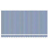 Retractable Awning Blue and White 350x200 cm Fabric 3329620