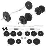 91400 Barbell and Dumbbell Set 30 kg