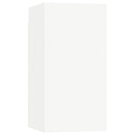 ZNTS 4 Piece TV Cabinet Set White Engineered Wood 3078677