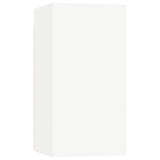 ZNTS 4 Piece TV Cabinet Set White Engineered Wood 3078677