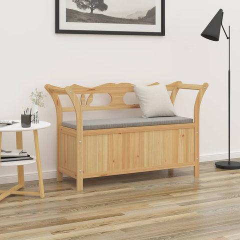 ZNTS Bench 107x45x75.5 cm Solid Wood Fir 351777