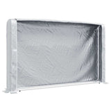 Firewood Rack with Rain Cover 250x25x150 cm Galvanised steel 4100711