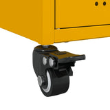 TV Cabinet Mustard Yellow 100.5x39x43.5 cm Steel 846695