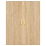 Wall Mounted Cabinet Sonoma Oak 69.5x34x90 cm 828407