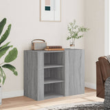 Wall Cabinet Grey Sonoma 75x35x60 cm Engineered Wood 848428