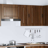 Kitchen Wall Cabinet Porto Brown Oak Engineered Wood 854024