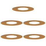 suitable for Flat Tree Rings 5 pcs Brown 30 / 60 cm 873675