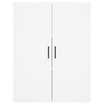 Highboard White 69.5x34x180 cm Engineered Wood 3196027