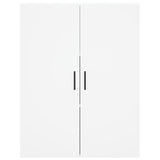 Highboard White 69.5x34x180 cm Engineered Wood 3196027