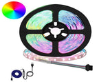 LED Strip 12 pcs Black and Transparent 2500 mm 3429091