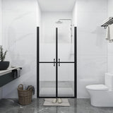 150836 Shower Door Half Frosted ESG x190 cm