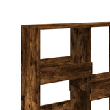 Room Divider Smoked Oak 100x33x115 cm Engineered Wood 3309550