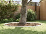 Lawn Edging 10 pcs 100 x 12 cm Steel White 8008522
