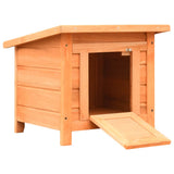Cat House Solid Pine & Fir Wood 50x46x43.5 cm 170640