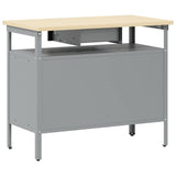 Work Bench with Drawer Black and Grey 100 x 55 x 85 cm 4103458