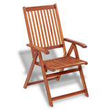 Dining Table And Chair Natural Wood Solid Acacia wood Medium 41815