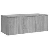 TV Cabinet Grey Sonoma 80x34x30 cm Engineered Wood 815499