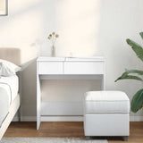 Dressing Table with Mirror White 73x46.5x120 cm 848220