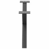 Coffee Table Legs X-Shaped 2 pcs Anthracite 70x cm Steel 4012886