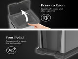 34L Double Compartment Kitchen Bin, with Soft-Close Lid T3398P343175