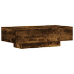 ZNTS Coffee Table Smoked Oak 100x49.5x31 cm Engineered Wood 833893