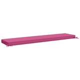 2-Piece Bench Cushions SOEST 2 pcs 100% Polyester Pink 950057