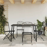 Garden Dining Set Anthracite Expanded metal mesh with e-coating 3211812