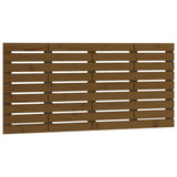 Wall Headboard Honey Brown 156x3x63 cm Solid Wood Pine 824741