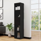 Book Cabinet Black 36x30x171 cm Engineered Wood 802868