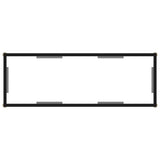 Console Table Transparent 100x35x75 cm Tempered Glass 322835