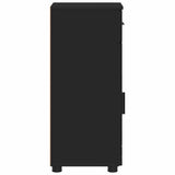 Bathroom Cabinet Black 30 x 35 x 80 cm Engineered wood & Metal 883325