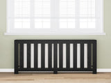 Radiator Cover Black Oak 149 x 20 x 82 cm Engineered Wood 869225