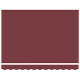 Retractable Awning Manual Burgundy Red 300x250 cm Fabric 3329955
