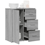 Sideboard Grey Sonoma 60x31x70 cm Engineered Wood 840476