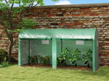 Walk-in Greenhouse, Tomato Greenhouse Double Doors & 4 Windows, Garden Plant Growth Green House T3398P314746