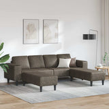 Living Room Couch 3 pcs Dark Grey 3335141