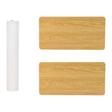 Trade Show Counter Light Brown and White 80 x 40 x 93 cm 42046607