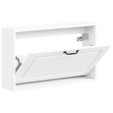 Wall-Mounted Shoe Cabinet UTRECHT 71 x 17 x 43 cm White 897725