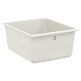 Sink White 370 x 460 mm 80% Quartz and 20% Resin 42028419
