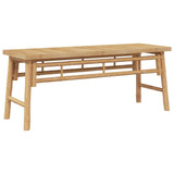 Bench Brown 110 x 38 x 45 cm Bamboo 4106585