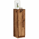 Shoe Cabinet Old Wood 29.5x35x100.5 cm Engineered Wood 856991