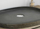 Wash Basin Grey 65 x 50 x 6 cm River Stone 4103955
