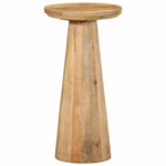 ZNTS Side Table Ø30x60 cm Solid Wood Mango 4017542