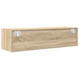 ZNTS TV Cabinet Sonoma Oak 100x31x25.5 cm Engineered Wood 861476