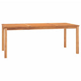 4 Piece Garden Dining Set Solid Wood Teak 3157160