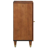 Sideboard with Shelf Brown 40 x 33 x 75 cm Solid Mango Wood 4018760