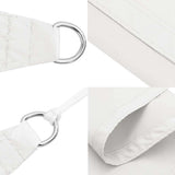 Sunshade Sail Oxford Fabric Rectangular 3x4 m White 135265