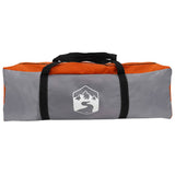 Tunnel Tent 6-Person Grey and Orange 890 x 470 x 220 cm 42004046