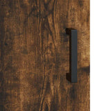 Wall Cabinet Smoked Oak 60x31x60 cm Engineered Wood 829969