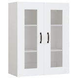 Hanging Wall Cabinet White 69.5x34x90 cm 812285